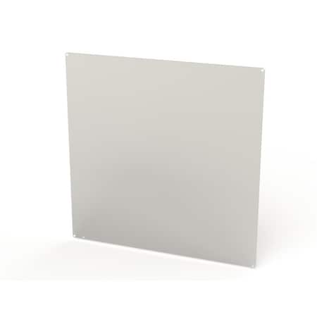 Saginaw Control & Engineering 22.75 in H, 0.08 in D, 22.75 in W, Aluminum SCE-24P24PCAL